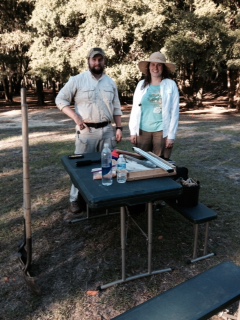 archaeologists Phillip and Dawn